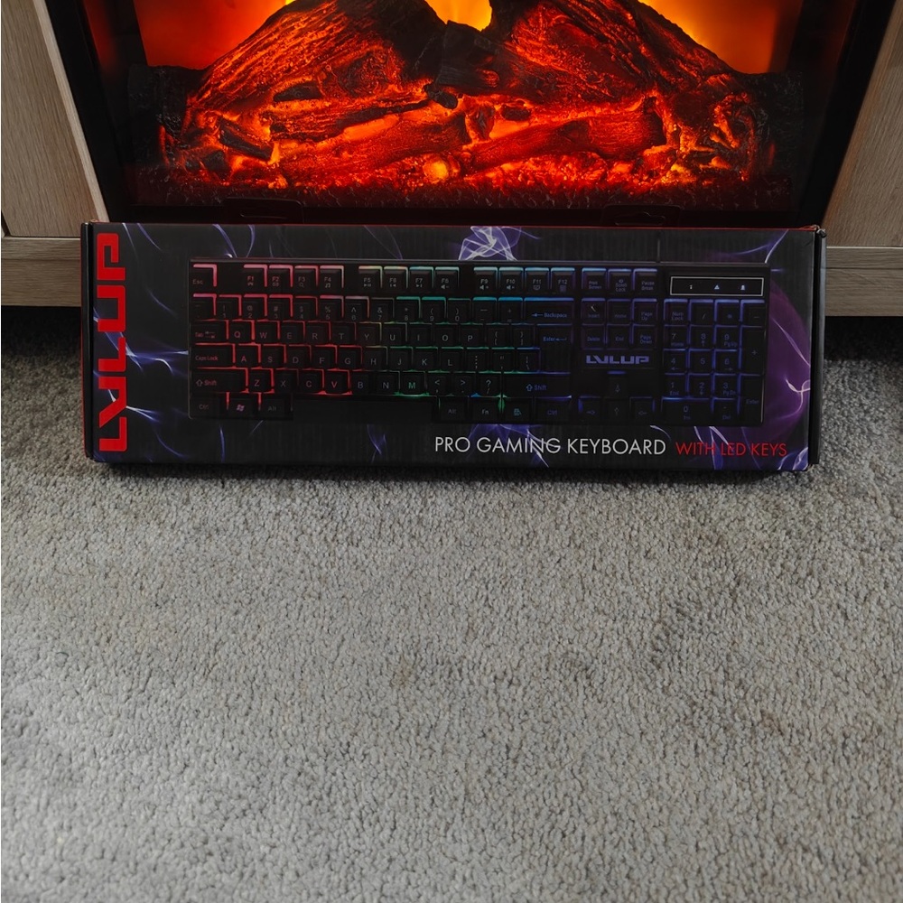 LVLUP Pro Gaming Keyboard with LED Keys
